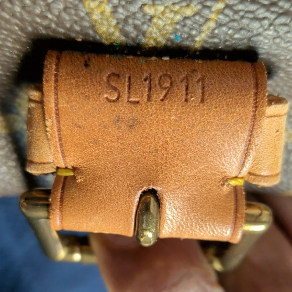 Louis Vuitton Monogram Canvas Satchel in Brown and Tan Leather Trim Gorgeous can - Picture 11 of 12